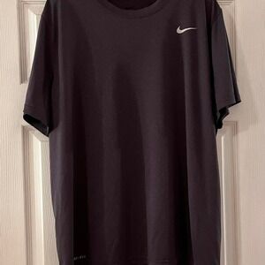Nike Dri-Fit Black Top Running Workout